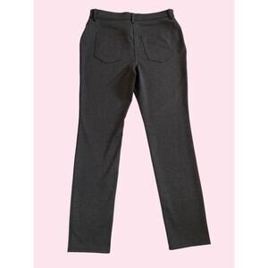 Chico's So Slimming Grey Pants, Thick Durable Slimming Knit, Ladies Small, short